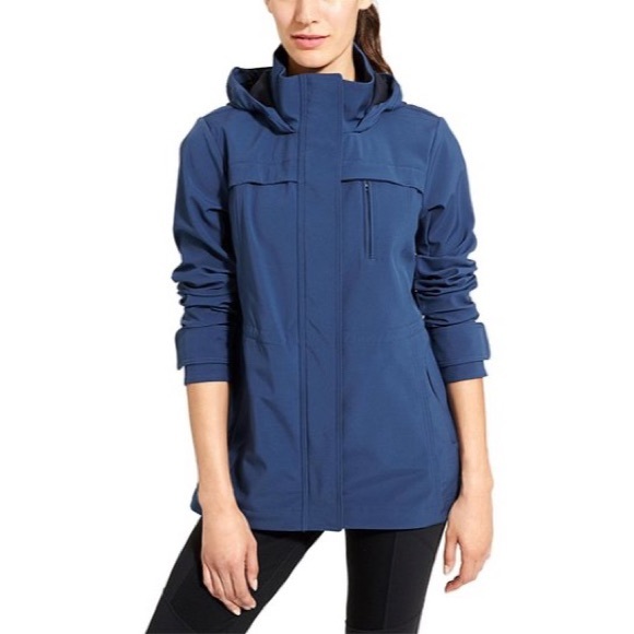 Athleta Drizzle Jacket Deep Indigo Size XXS - Picture 5 of 12